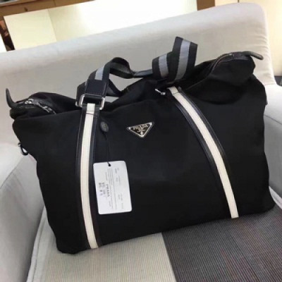 [프라다]보스턴 백 블랙 MM 남성용 pr0006b - Prada Boston Bag Black MM Mens