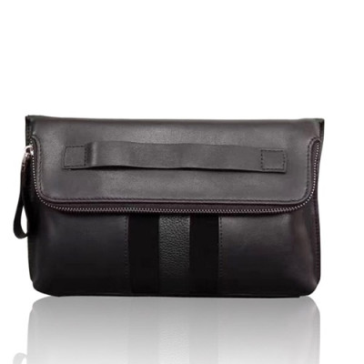 [발리] 블랙 수입가죽 남성용 클러치백 - ba0004b Bally Black Leather Mens Clutch Bag