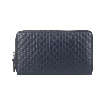 [구찌] GG패턴 391465 다크 블루 남여공용 장지갑 gu0007q - Gucci GG Pattern Dark Blue Mens Wallet