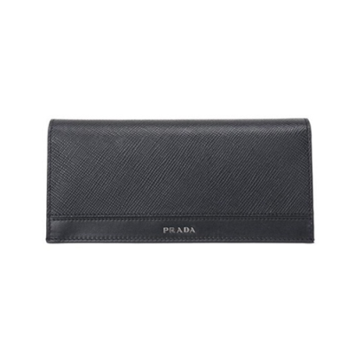 [프라다] 사피아노 블랙 2MV836 남성용 장지갑 pr0012q - Prada Saffiano Black Mens Wallet