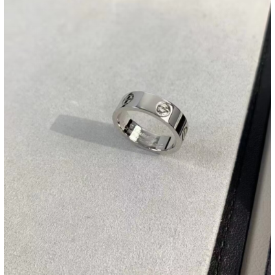 까르띠에] 러브링 다이아몬드 화이트 골드 B4215700 커플링 - ca0020z Cartier Love Ring Diamond White Gold