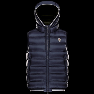 [몽클레어] 다운조끼 커플용 다크블루 mo0027m - Moncler Down Vest Couples Dark Blue