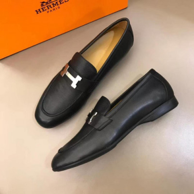 [에르메스] 패리스 로퍼 래더 남성용 신발 he0002x - Hermes Paris loafer Leather Mens Shoes