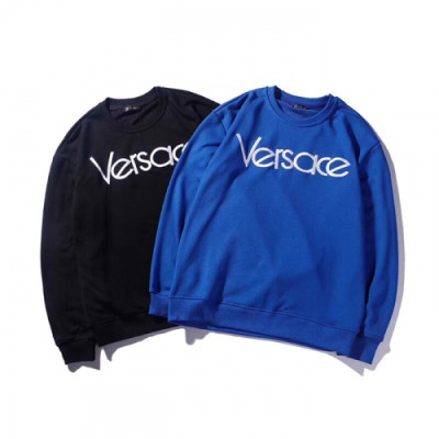 VERSACE 2018 LOGO COTTEN HOOD TEE - 베르사체 로고 코튼 후드티 , 2색 (블랙/블루) VER008