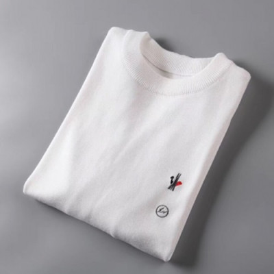 MONCLER 2018 MENS ROUND TEE - 몽클레어 남성 라운드티 MOC0143 , 2색 (화이트/그레이)