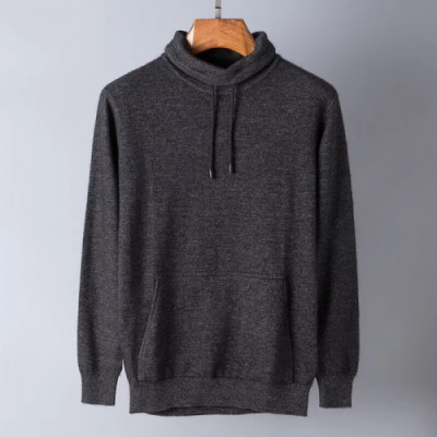 PRADA 2018 MENS KNIT HOOD TEE - 프라다 남성 후드티 PRA0029 , 2색 (블랙/다크그레이)