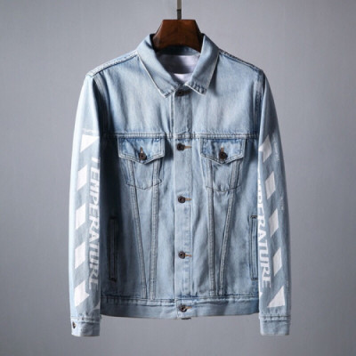 OFF-WHITE 2018 FW DENIM MENS JACKET - 오프화이트 남성 신상 데님자켓 OFF0012