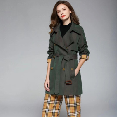 BURBERRY 2018 LADIES TRENCH COAT - 버버리 여성 트렌치 코트 BUR0082 , 2색 (카키/그린)