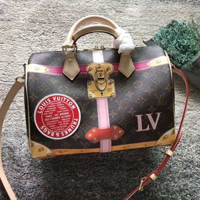 Louis Vuitton Monogram Speedy Shouder Bag,30cm - 루이비통 모노그램 스피디 숄더백 M41386,LOUB0081,30CM