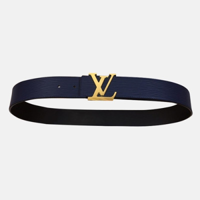 Louis Vuitton 2018 Mens Epi Leather Belt - 루이비통 에삐 남성 신상 레더 벨트 Lou0021x .Size(4.0cm).4컬러(네이비/오렌지/브라운/블랙)