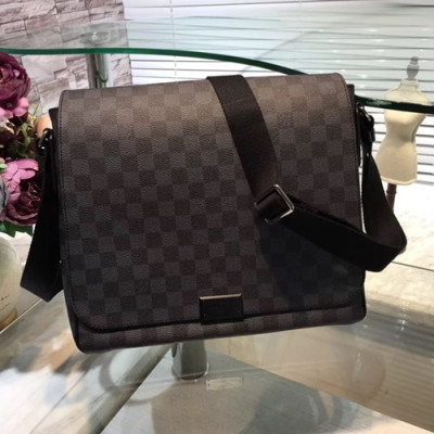 Louis Vitton Damier District Cross Bag,27cm/33cm - 루이비통 다미에 디스트릭트 남성용 크로스백 N41213/N41212,LOUB0225,27cm/33cm