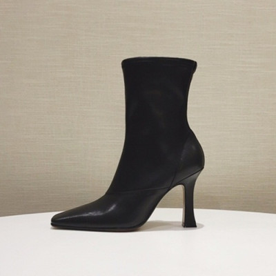 CELINE 2018 LADIES  LEATHER ANKLE BOOTS  - 셀린느 여성 레더 앵클부츠 CEL002x