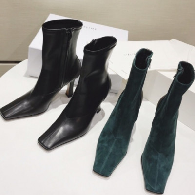 CELINE 2018 LADIES  LEATHER ANKLE BOOTS  - 셀린느 여성 레더 앵클부츠 CEL003