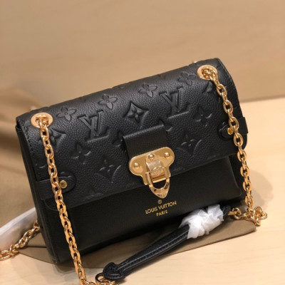 Louis Vuitton VAVIN MonogramEmpreinte Chain Shoulder Bag,15cm - 루이비통 바뱅 모노그램 앙프레뜨 체인 숄더백 M44151 ,LOUB0286,15cm