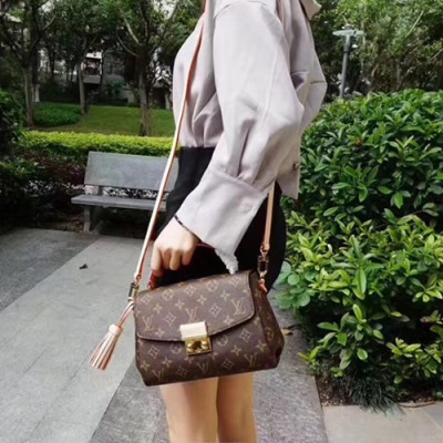 Louis Viutton Damier Croisette Shouder Bag ,23.5cm - 루이비통 다미에 크루아제트 숄더백 M41581 ,LOUB0308,23.5cm