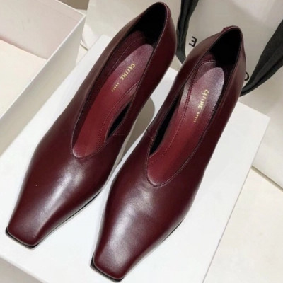 CELINE 2018 LADIES  LEATHER HIGH HEELS PUMPS  - 셀린느 여성 레더 하이힐 펌프스 CEL0016 , 사이즈 (225 - 245)