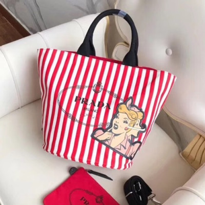 Prada 2018 Women Tote Bag,39CM - 프라다 2018 여성용 토트백,1BG161-2, 39cm