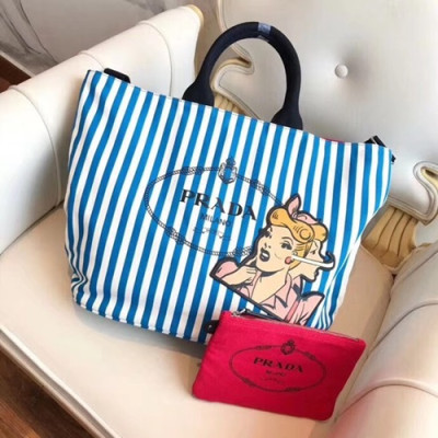 Prada 2018 Women Tote Bag,53.5CM - 프라다 2018 여성용 토트백 ,1BG161-4,53.5cm