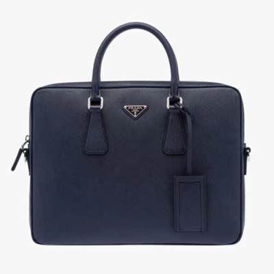 Prada Saffiano Mens Business Bag,36CM - 프라다 사피아노  남성용 서류가방 2VE368-13 ,36CM