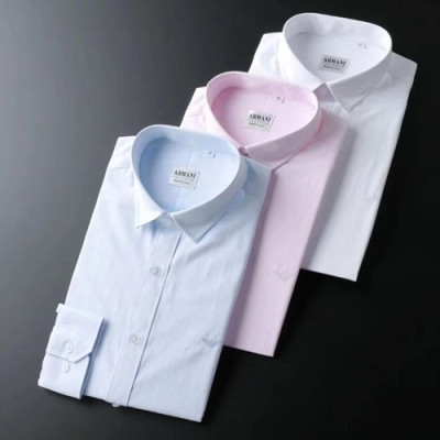 ARMAN 2018 MENS  SHIRT-알마니 남성 셔츠 A801-803  2색(화이트,스카이블루,핑크)사이즈(M-3XL)