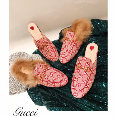 GUCCI 2018 LADIES LEATHER SLIPPER - 구찌 여성 레더 슬리퍼 GUC0056 , 사이즈 (225 - 245)