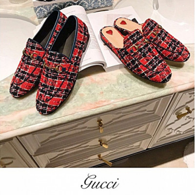 GUCCI 2018 LADIES CHECK LOAFER SHOES - 구찌 여성 체크 로퍼슈즈 GUC0059 ,사이즈 (225 - 245)