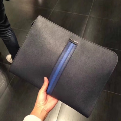 Prada Mens Clutch Bag,33CM - 프라다 남성용 클러치백 2VN003-3,33CM