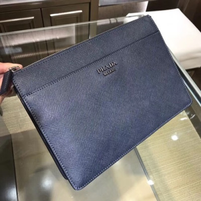 Prada Saffiano Mens Clutch Bag,26M - 프라다 사피아노 남성용 클러치백 2VF019-3,26CM