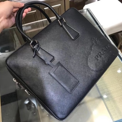 Prada Saffiano Mens Business Bag,36CM - 프라다 사피아노  남성용 서류가방 2VE368-26 ,36CM