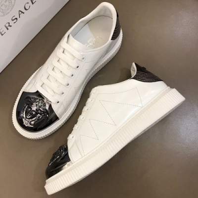 VERSACE 2018 MENS LEATHER SKEAKERS - 베르사체 남성 레더 스니커즈 VER0046 , 사이즈 (240 - 275)