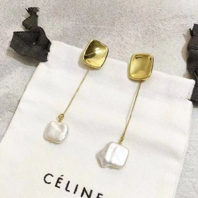 CELINE Yellow Gold Earring - 셀리느 여성용 18k도금 옐로우 골드 귀걸이