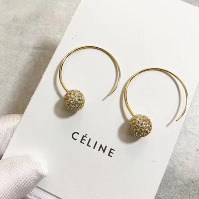 CELINE Yellow Gold Earring - 셀리느 여성용 18k도금 옐로우 골드 귀걸이