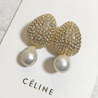 CELINE Yellow Gold Earring - 셀리느 여성용 18k도금 옐로우 골드 귀걸이