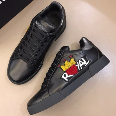 DOLCE&GABBANA 2018 MENS LEATHER SKEAKERS - 돌체앤가바나 남성 레더 스니커즈 DOL0062 , 사이즈 (240 - 275)