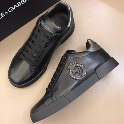 DOLCE&GABBANA 2018 MENS LEATHER SKEAKERS - 돌체앤가바나 남성 레더 스니커즈 DOL0066 , 사이즈 (240 - 275)