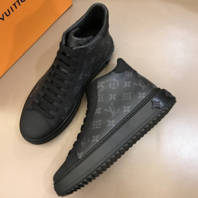 LOUIS VUITTON 2018 MENS LEATHER ANKLE SKEAKERS - 루이비통 남성 레더 앵클 스니커즈 LOU0078 , 사이즈 (240 - 270)