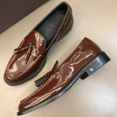 LOUIS VUITTON 2018 TASSLE LEATHER LOAFER  - 루이비통 남성 레더 테슬 로퍼 LOU0093 , 사이즈 (240 - 270)