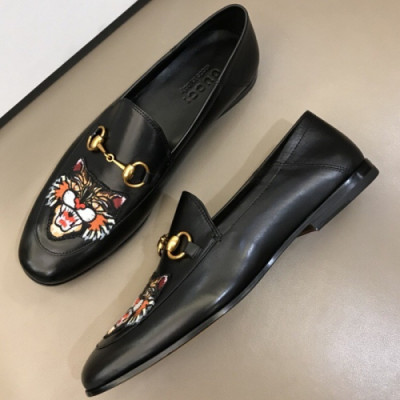 GUCCI 2018 MENS U-TIP LEATHER LOAFER  - 구찌 남성 유팁 레더 로퍼 GUC0125 , 사이즈 (240 - 270)