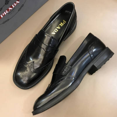 PRADA 2018 MENS PENNY LEATHER LOAFER  - 프라다 남성 레더 페니 로퍼 PRA0087 , 사이즈 (240 - 265)