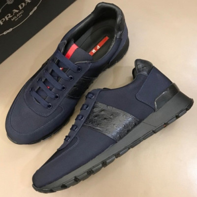 Prada 2018 Mens Leather Sneakers/Running shoes - 프라다 남성 신상 레더 스니커즈/운동화 PRA0097 , 사이즈 (240 - 275)