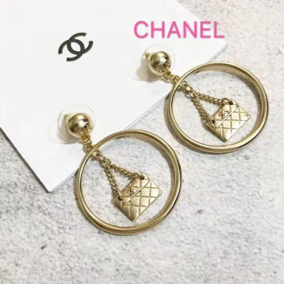 CHANEL  Yellow Gold  Earring - 샤넬  여성용 18k도금 옐로우 골드 귀걸이