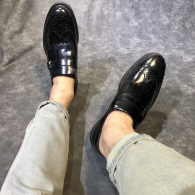 PRADA 2018 MENS STRAP LEATHER LOAFER  - 프라다 남성 레더 스트랩 로퍼 PRA0100 , 사이즈 (245 - 270)