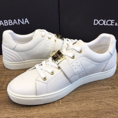 DOLCE&GABBANA 2018 MENS LEATHER SKEAKERS - 돌체앤가바나 남성 레더 스니커즈 DOL0095 , 사이즈 (240 - 270)