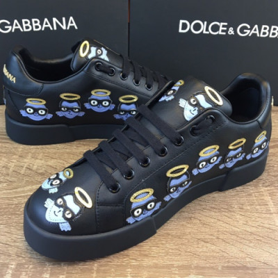 DOLCE&GABBANA 2018 MENS LEATHER SKEAKERS - 돌체앤가바나 남성 레더 스니커즈 DOL0103 , 사이즈 (240 - 275)