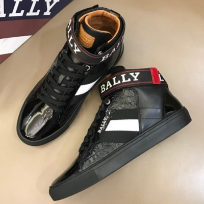 BALLY 2018 MENS LEATHER ANKLE SKEAKERS - 발리 남성 레더 앵클 스니커즈 BLY0014 , 사이즈 (240 - 270)