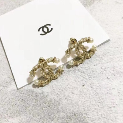 CHANEL  Yellow Gold  Earring - 샤넬  여성용 18k도금 옐로우 골드 귀걸이