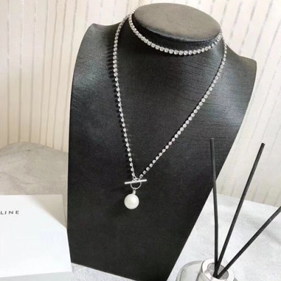 CELINE Choker  18k  White Gold  - 셀리느  여성용 목걸이 18K도금 화이트 골드