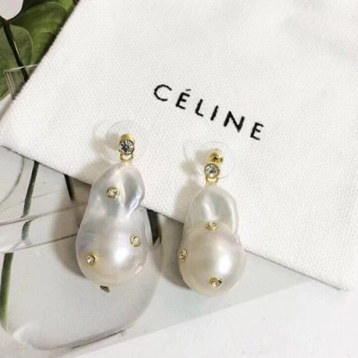 CELINE Yellow Gold Earring - 셀리느 여성용 18k도금 옐로우 골드 귀걸이