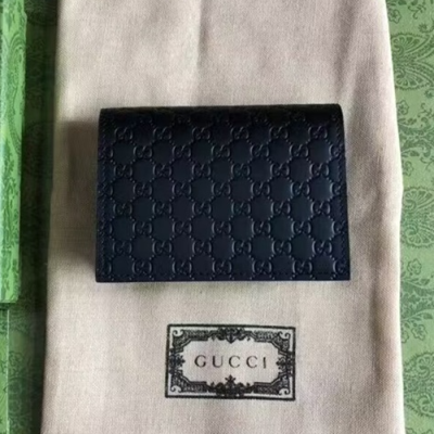 Gucci Signature Card Case 410120 - 구찌 신상 씨마 카드지갑 GUC0261 11CM