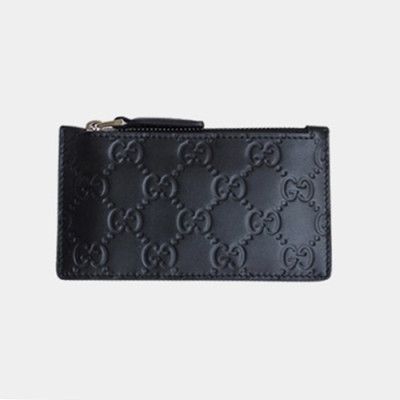 Gucci Signature Card Case 435366 - 구찌 시그니처 지퍼 카드지갑 카드슬롯  GUC0262 13CM